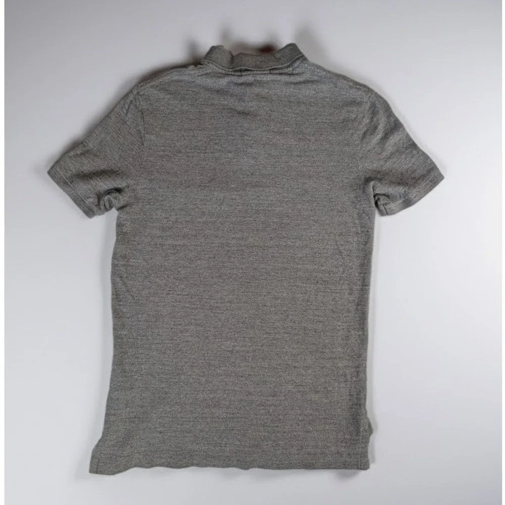 Polo Ralph Lauren Mens XS Grey Classic Fit Short Sleeve Pique Polo Shirt